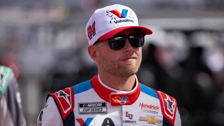 William Byron, who is attempting to collect his first-career NASCAR Cup Series championship, is among the three drivers who received a perfect 100 overall driver rating in iRacing's NASCAR 25 console game.