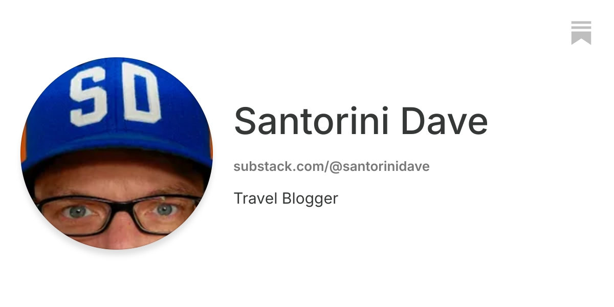 Santorini Dave | Substack