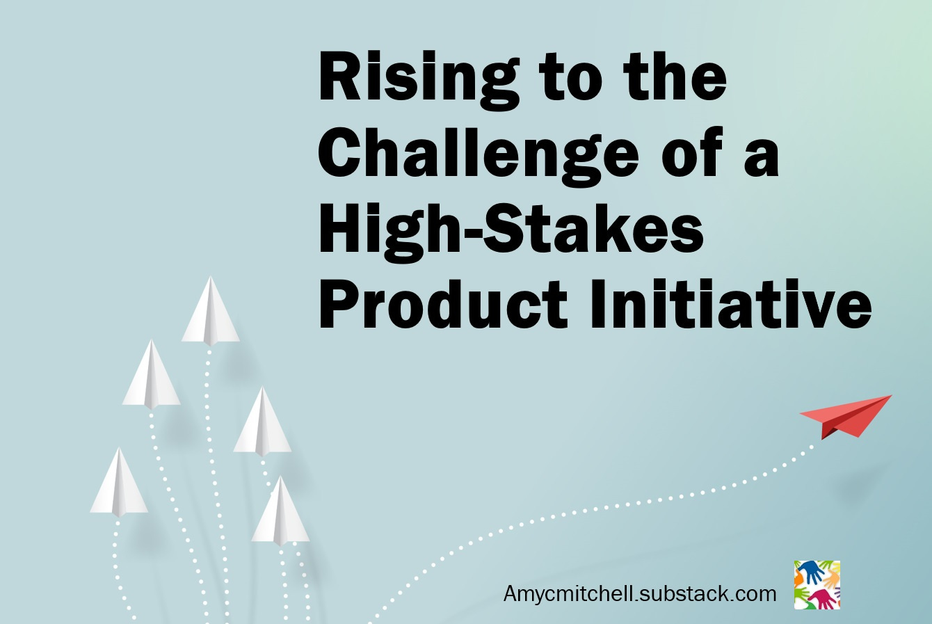 product manager organizing a product initiative