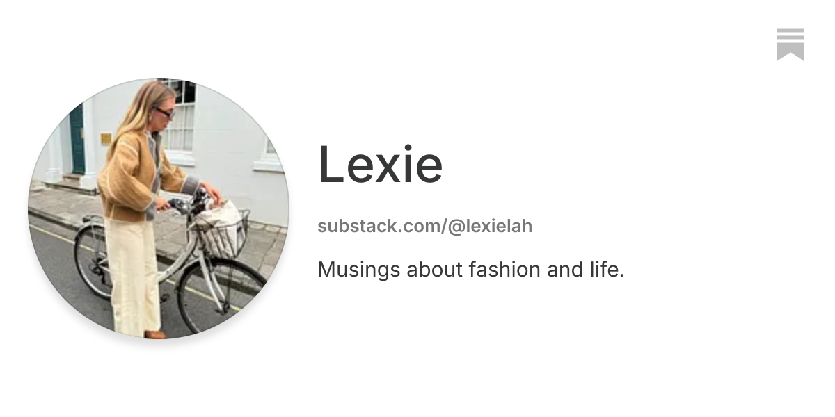 Lexie | Substack