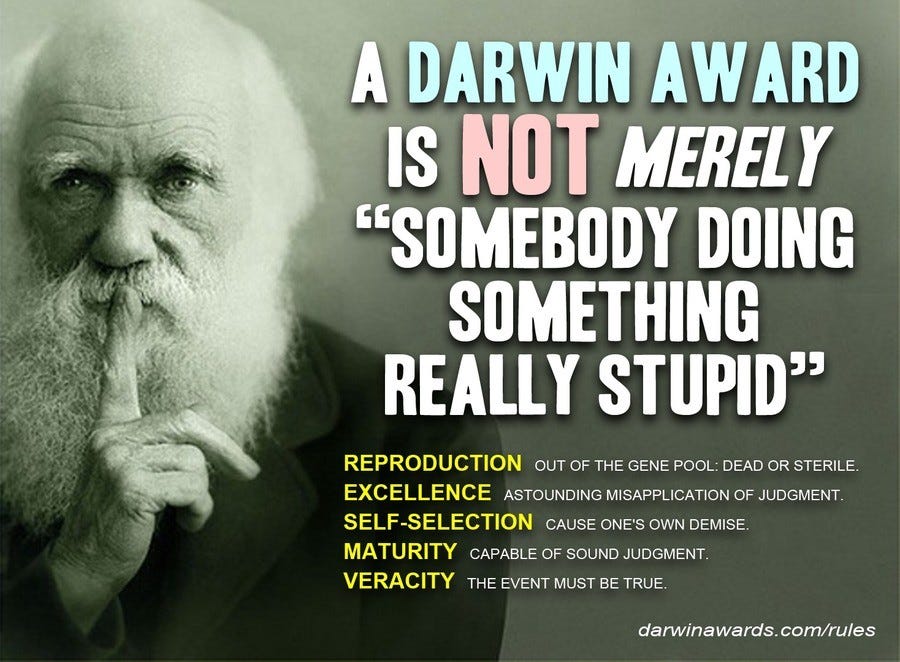 Should Christians Scoff at 'Darwin Award' Deaths? The Answer Isn't Simple  or Obvious - The Stream