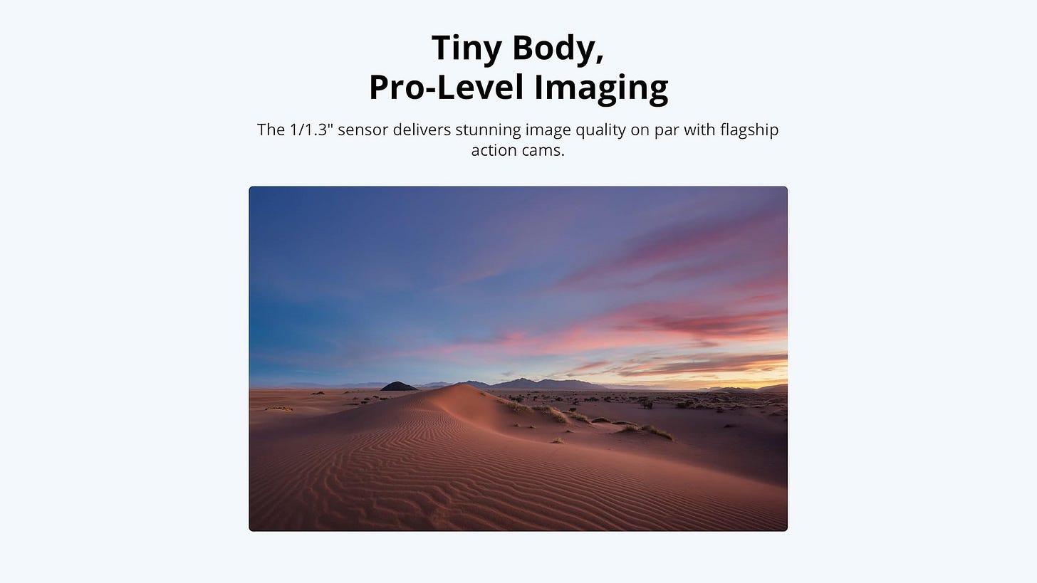 DJI Osmo Nano Review - Sensor