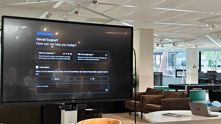 Got a "Vercel" demo in Amsterdam, here some pictures I took