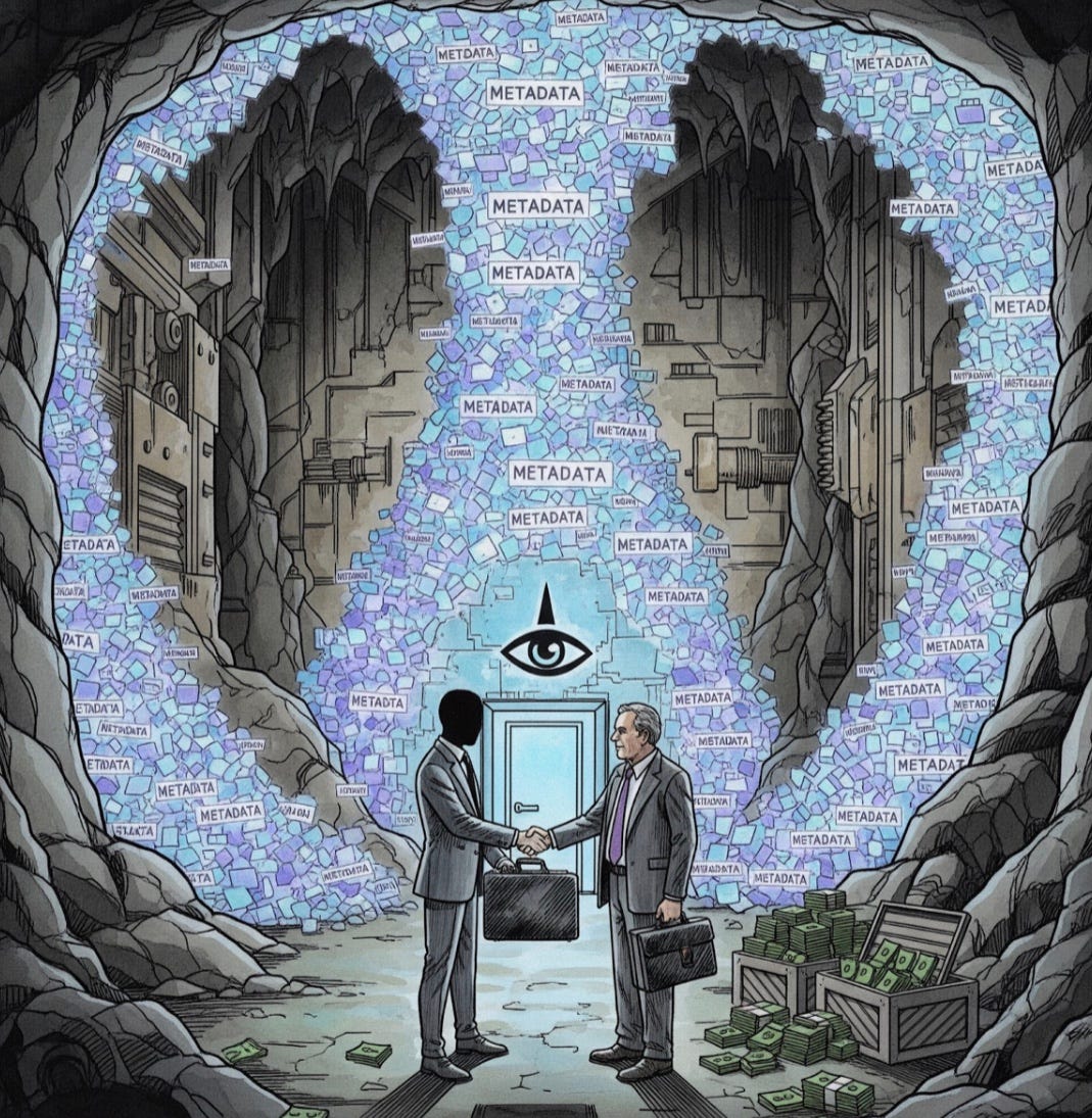 Metadata vault image with unspoke horrors laying waiting for everyone online.