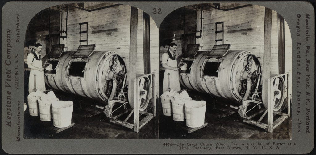 The great churn, Sterescope Card, Boston Public Library - PICRYL - Public  Domain Media Search Engine Public Domain Search