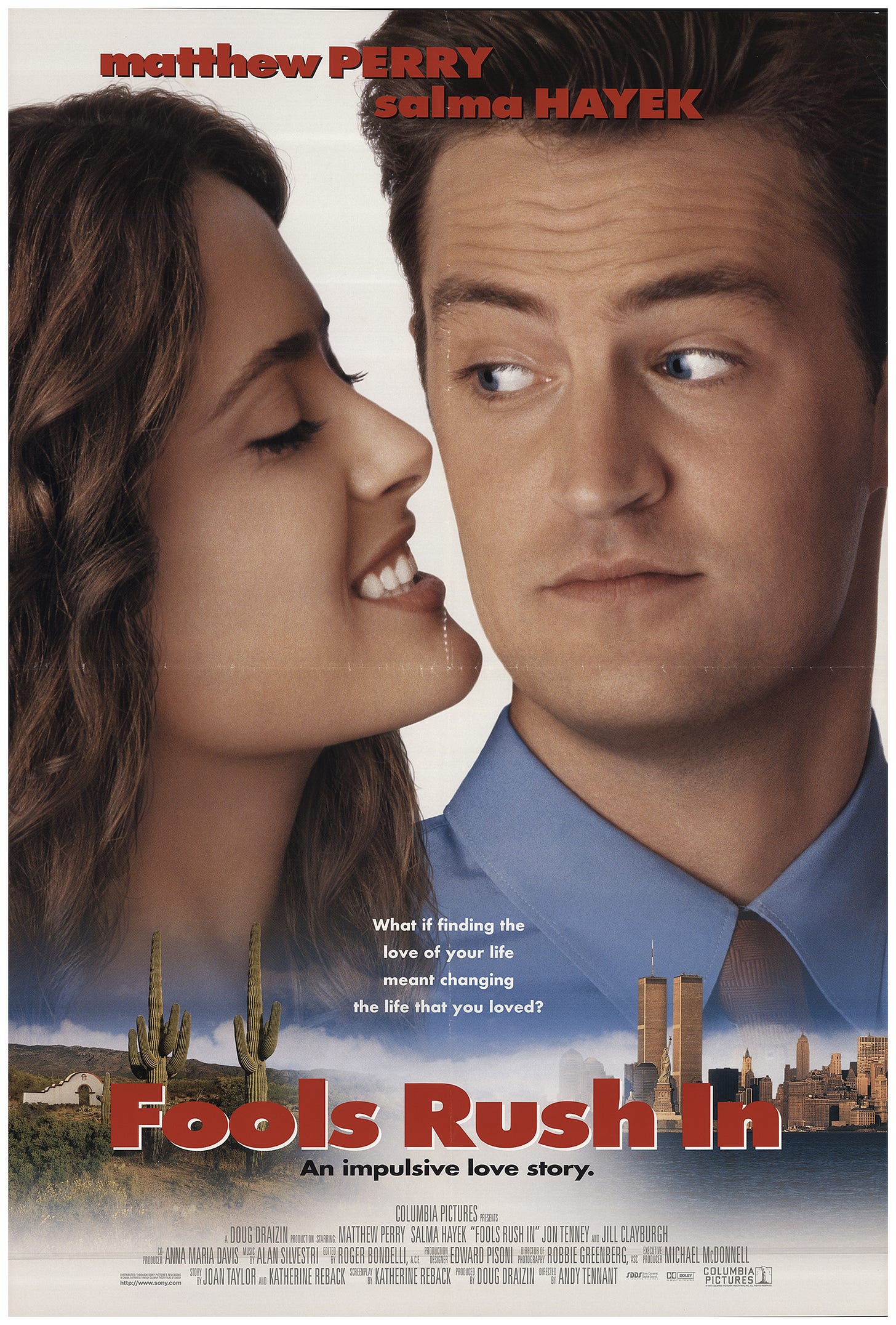 Fools Rush In 1997 Original Movie Poster #FFF-70513 | FFFMovieposters.com