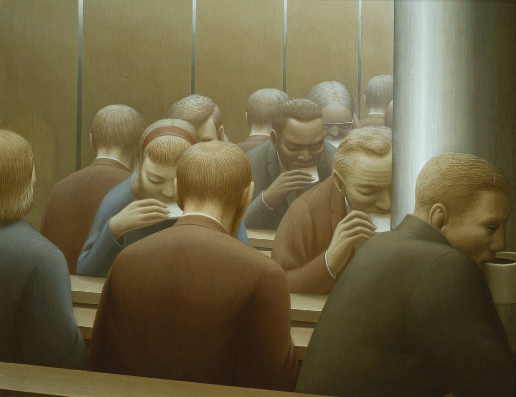 Modern Alienation and Despair George Tooker A Purveyor of Modern Alienation
