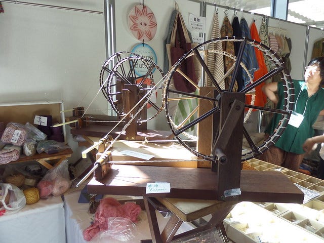 Hand Spinning Wheel Hand Spinning Wheel