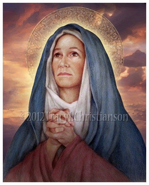 St. Monica Print