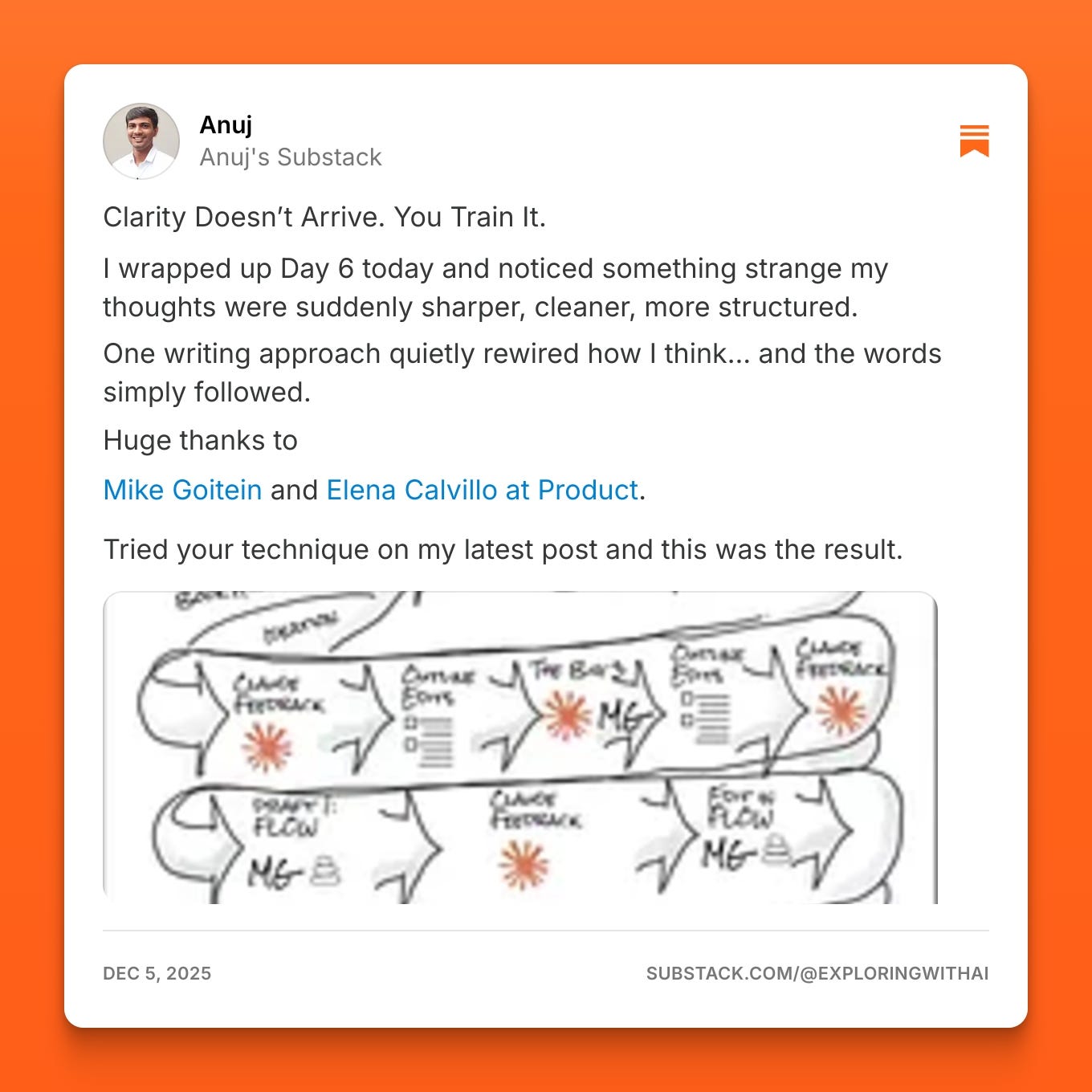 Clarity Training feedback