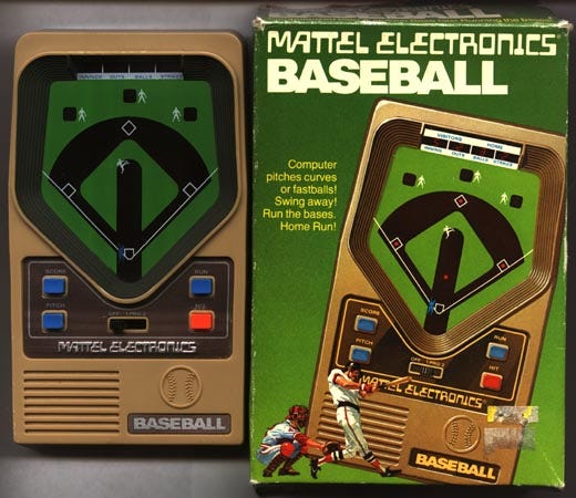 Mattel Electronics Baseball