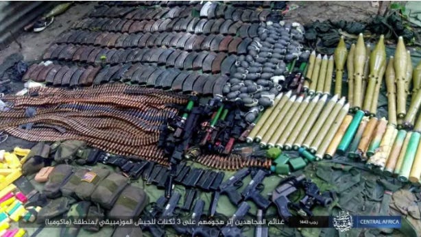 Weapons seized by ISIS operatives (Telegram, February 27, 2022) The Meir Amit Intelligence and Terrorism Information Center's Spotlight on Global Jihad