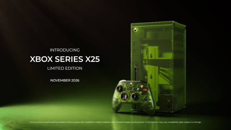 New XBOX 25th Anniversary Console and Controller - XBOX Wire New XBOX 25th Anniversary Console and Controller - XBOX Wire