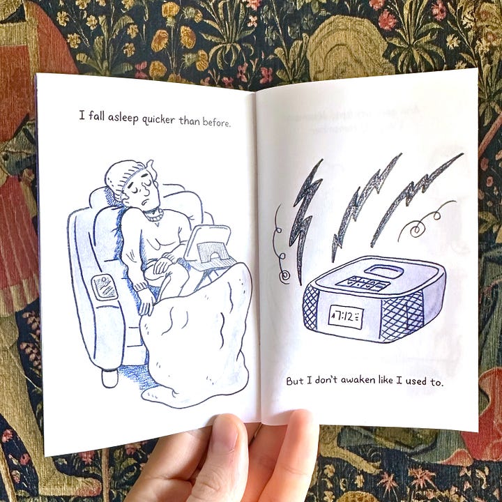 Former Event, a mini-comic by Jarad Greene