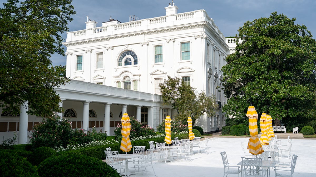 Trump shares security footage with alleged damage in White House Rose  Garden | Fox News
