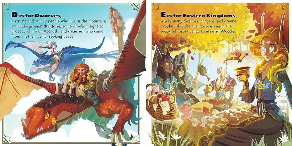 A is for Azeroth: The ABC's of World of Warcraft: Golden: 9798886630206:  Books - Amazon.ca