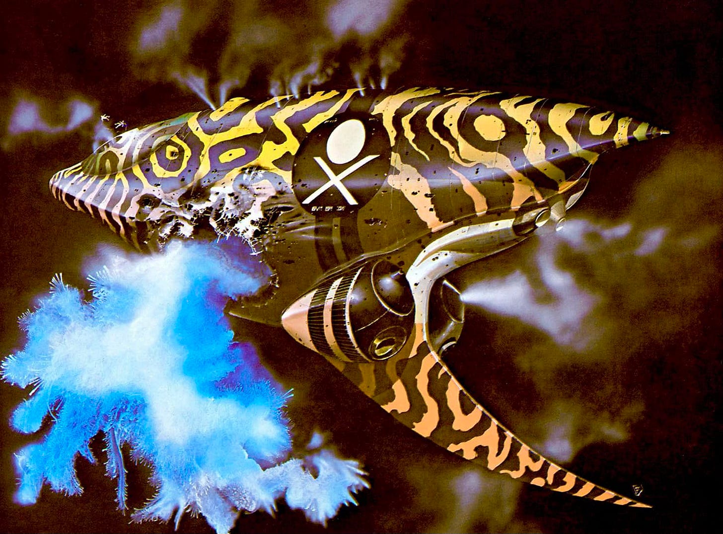 Chris Foss concept art for Jodorowsky’s Dune Chris Foss concept art for Jodorowsky’s Dune