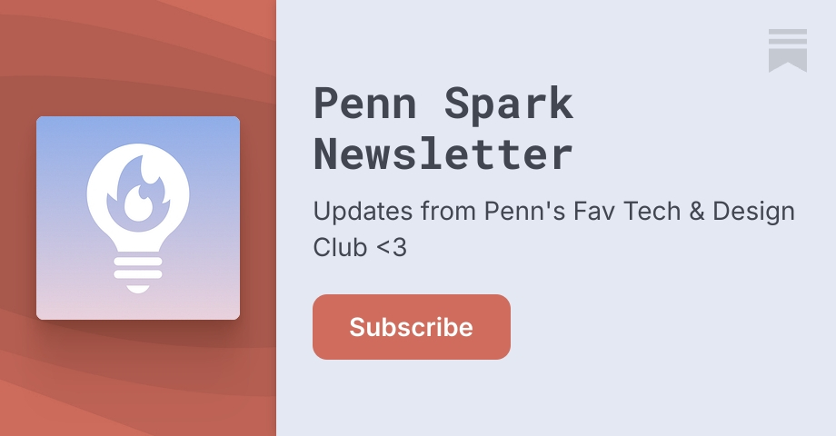 Penn Spark Newsletter | Substack