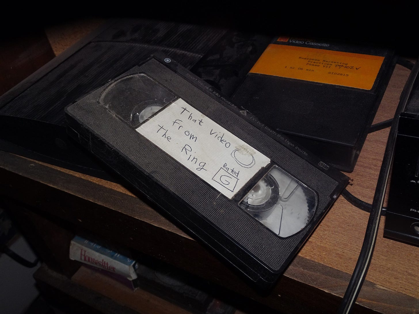 File:That video from The Ring VHS cassette.jpg - Wikiquote
