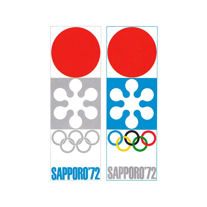 The story of the Sapporo '72 logo – Logo Histories