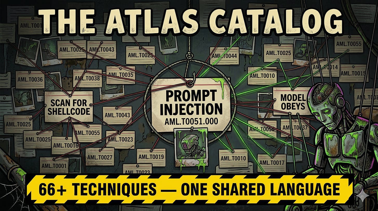 MITRE ATLAS AI security framework technique matrix tactics prompt injection model evasion data poisoning detection engineering