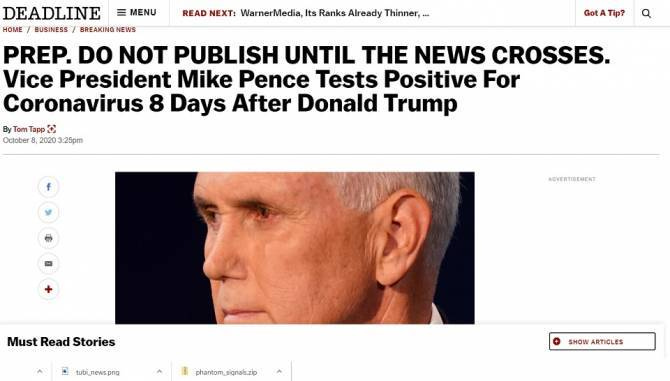 Too Much TV: Your TV Talking Points For Friday, October 9th, 2020 Too Much TV: Your TV Talking Points For Friday, October 9th, 2020
