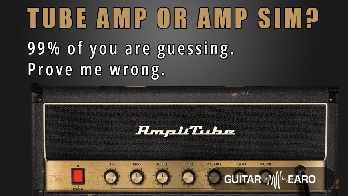 🎛️ The Blind Truth About Tube Tone