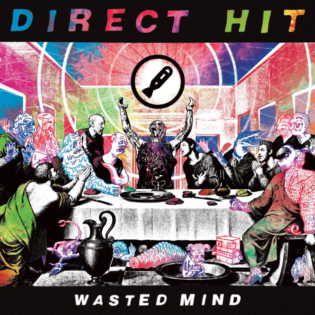 Direct Hit! – Wasted Mind (2016, Blue/Pink Swirl, Vinyl) - Discogs