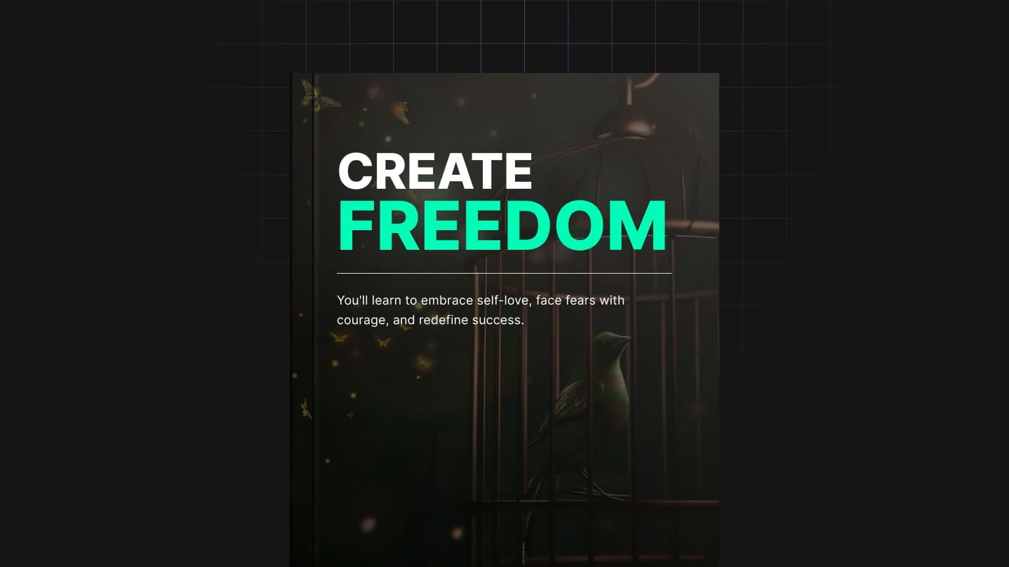 Create Freedom - by Catalin Fetean - Founder Terminal