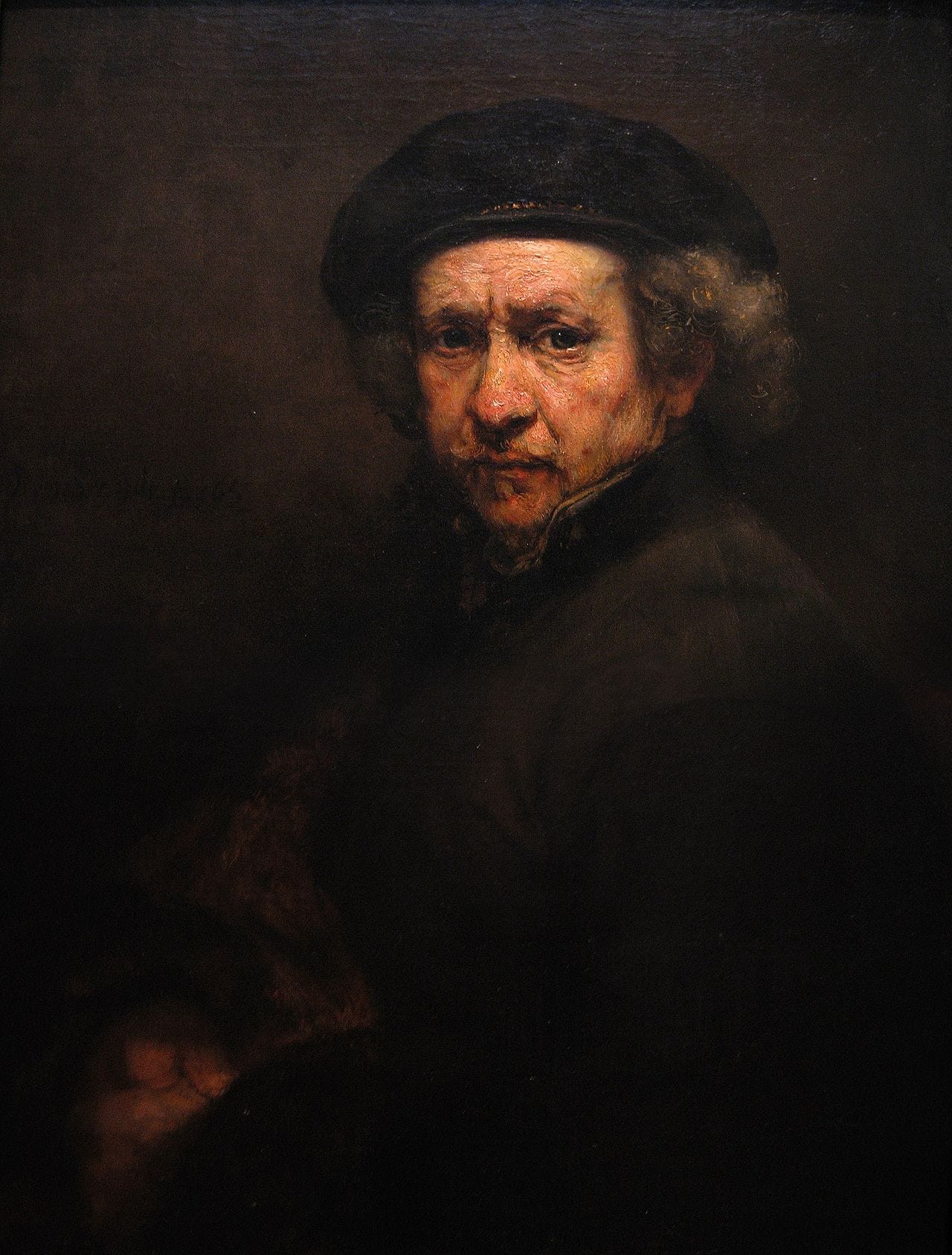 Rembrandt late self portrait Rembrandt late self portrait
