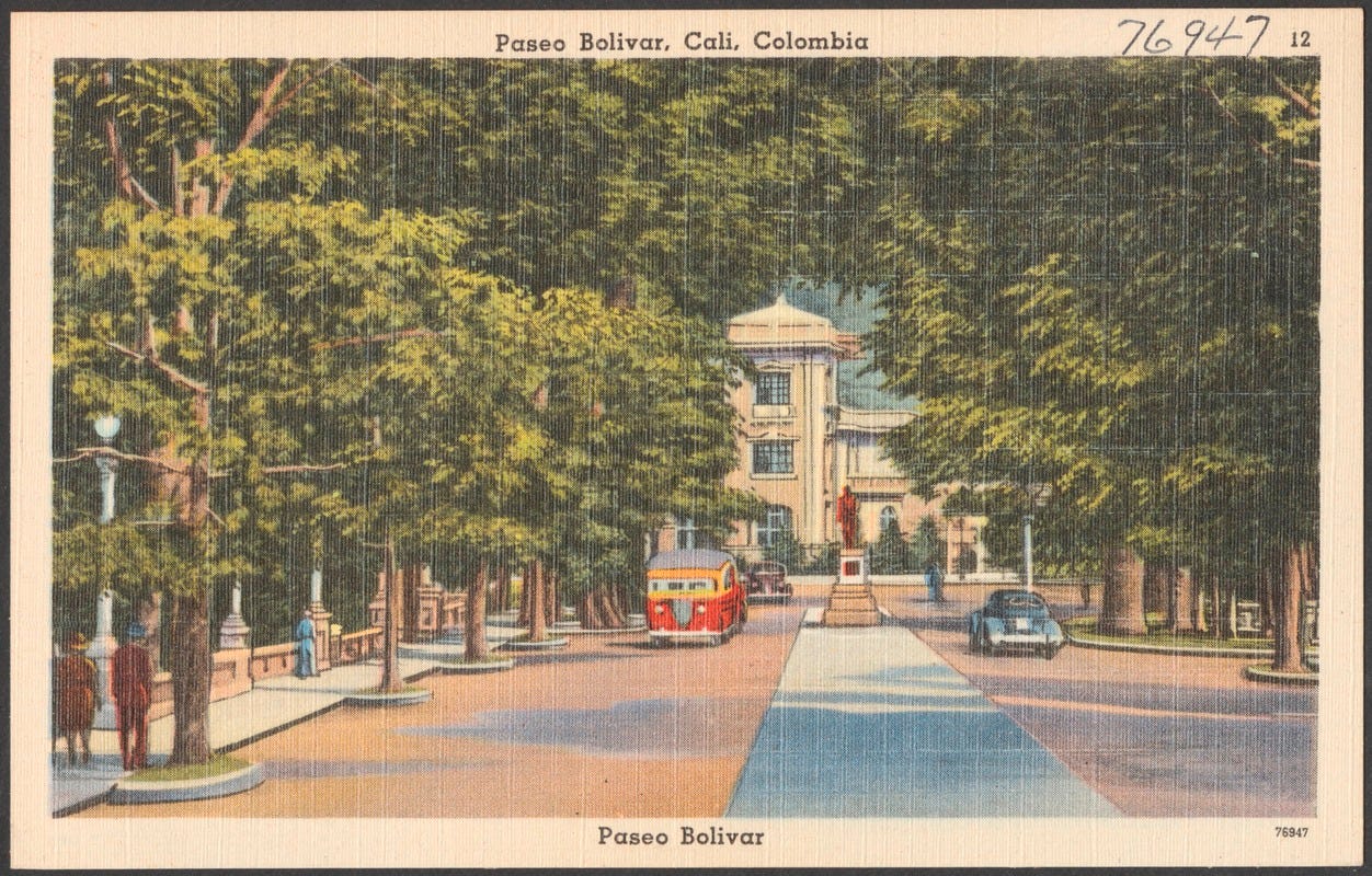 Paseo Bolivar, Cali, Colombia