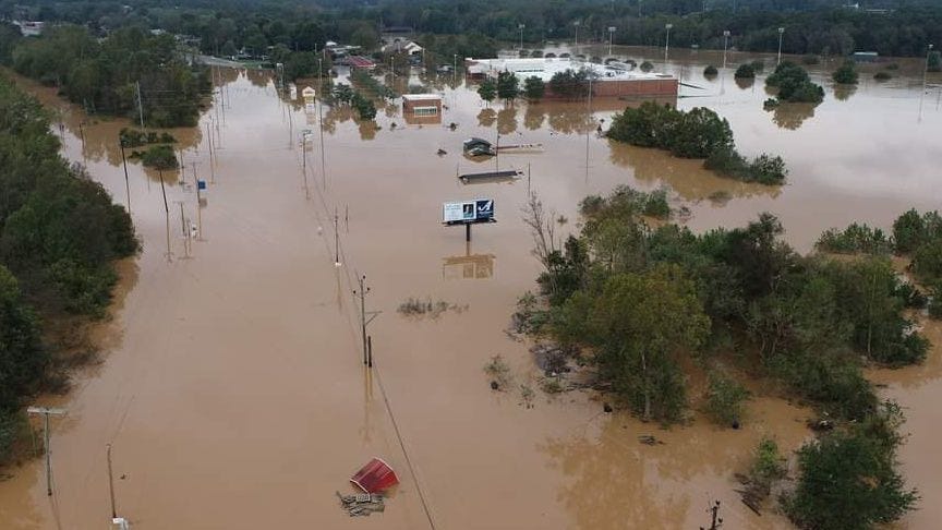 Historic floods from Helene devastate western North Carolina