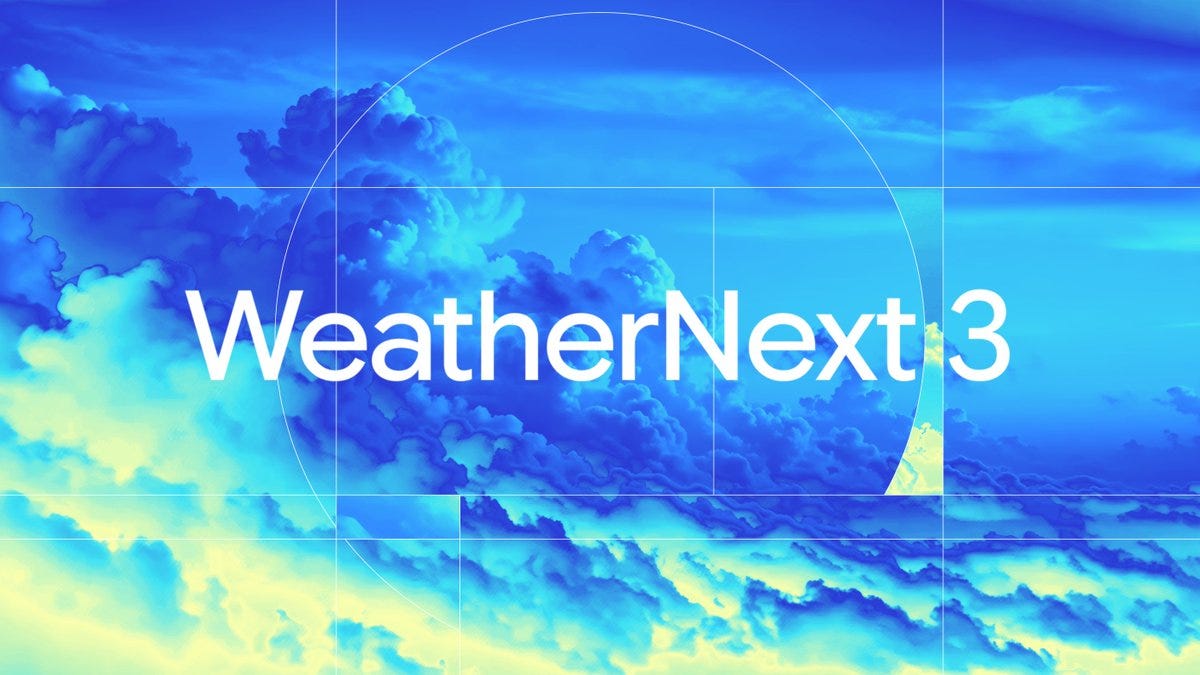 Googles neue Wetter-KI WeatherNext 3: fünfmal schärfer und stündlich aktualisiert Googles neue Wetter-KI WeatherNext 3: fünfmal schärfer und stündlich aktualisiert