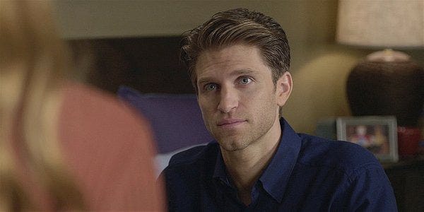 Walker Liam with Stella. Walker Liam with Stella.