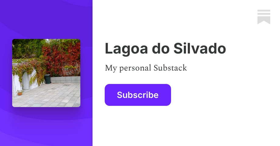 Lagoa do Silvado | Pedro Serra | Substack