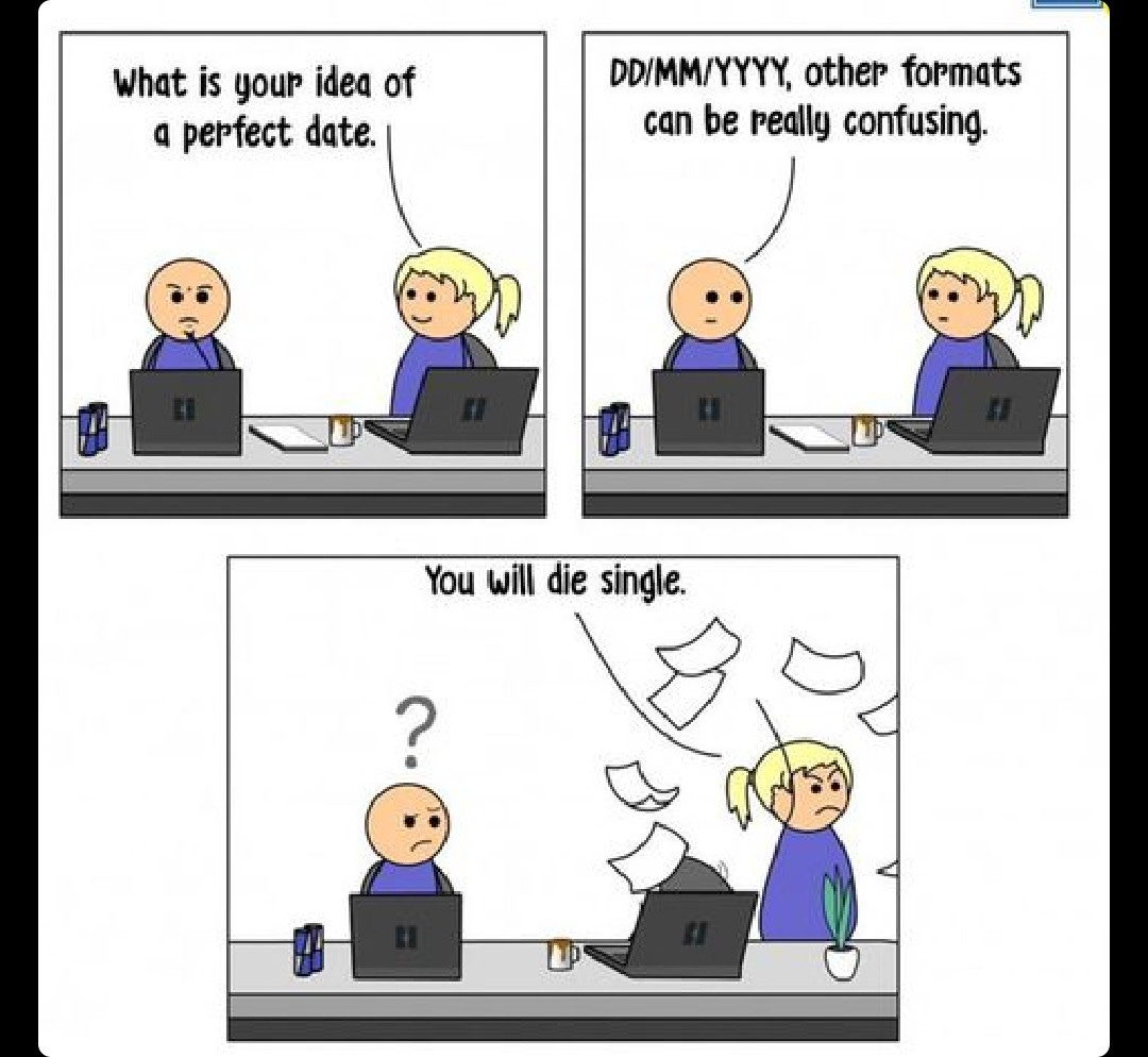 And that's why we're single...