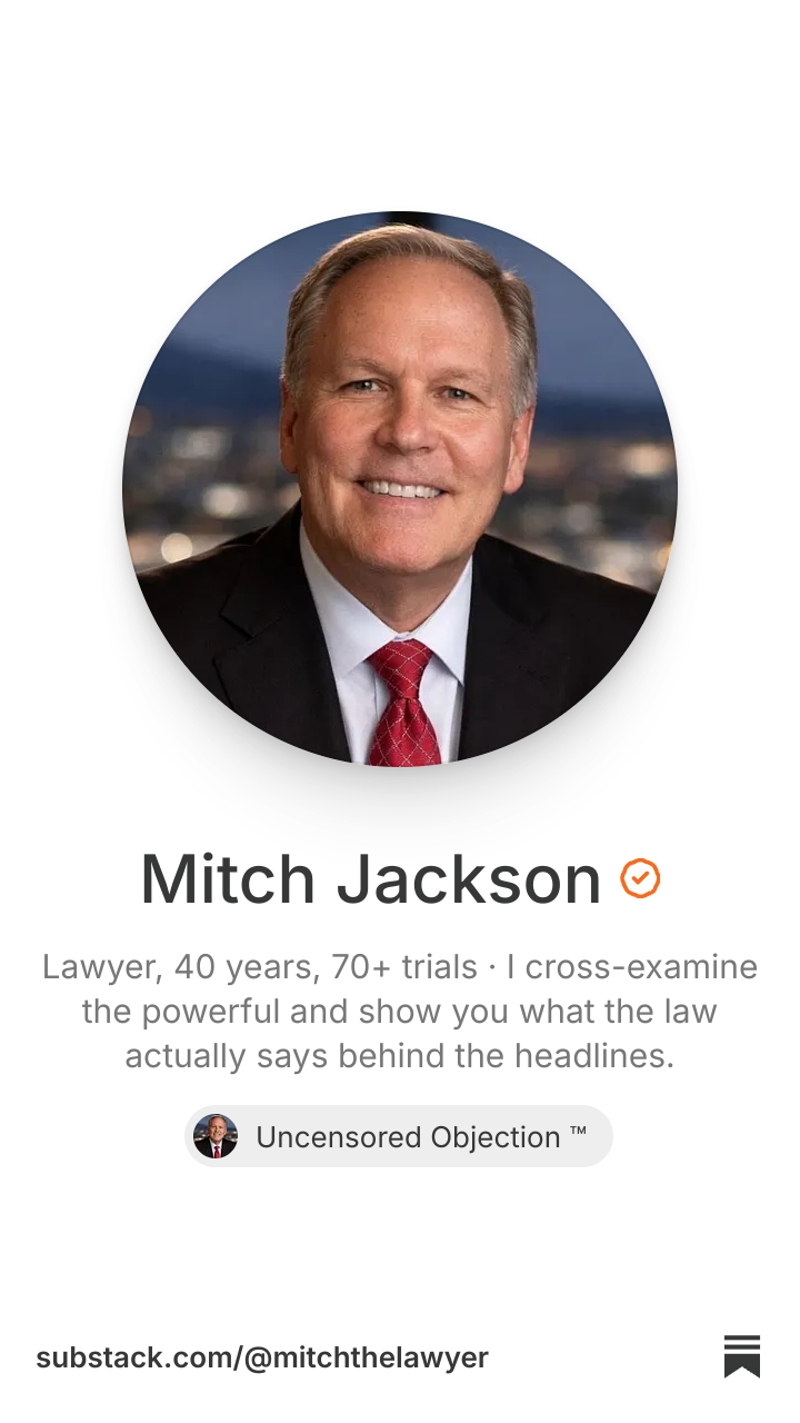 Mitch Jackson | Substack