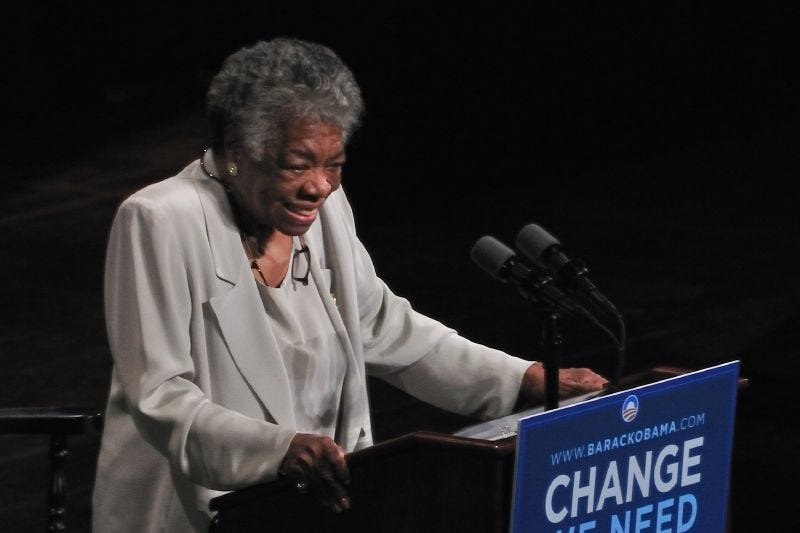 Maya Angelou Maya Angelou