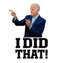 100pcs Joe Biden I DID THAT! Sticker Humor Funny Decal 2in -Pointed To Your  Left | eBay