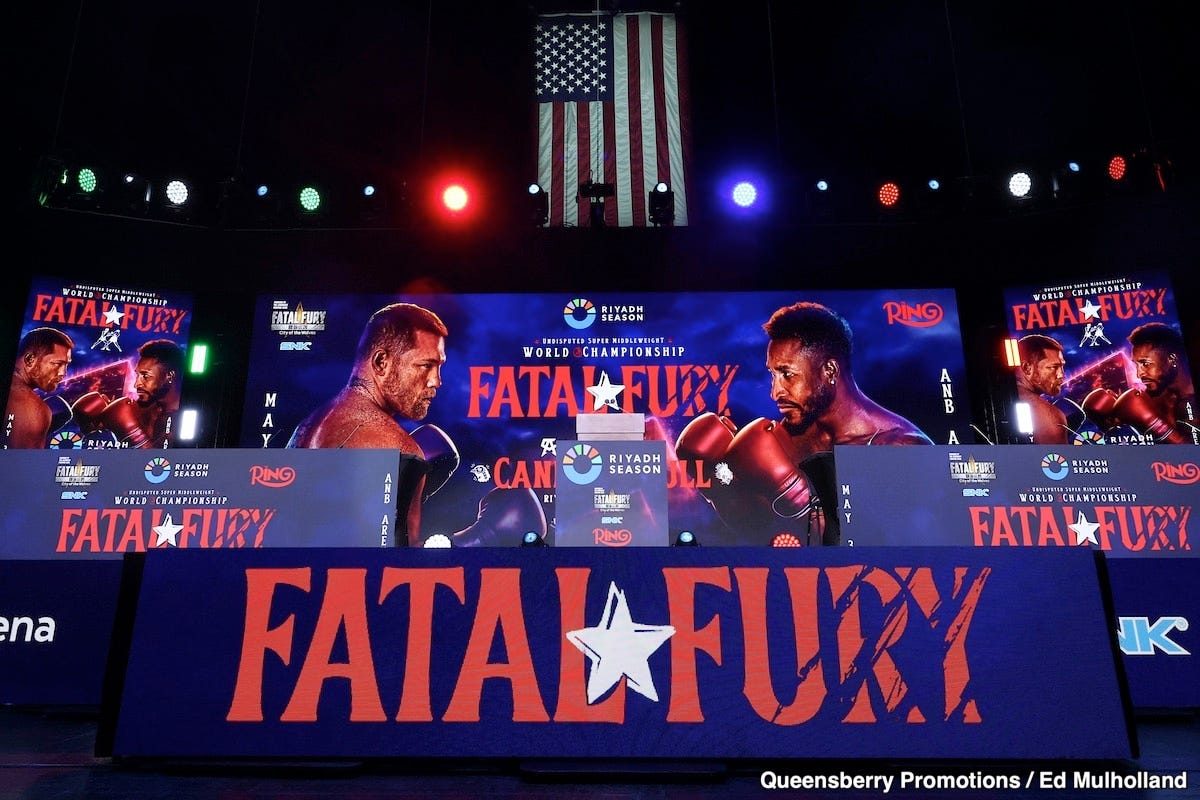 Image: Scull vows to 'eat' Canelo in Undisputed Super Middleweight Clash this Saturday, May 3rd