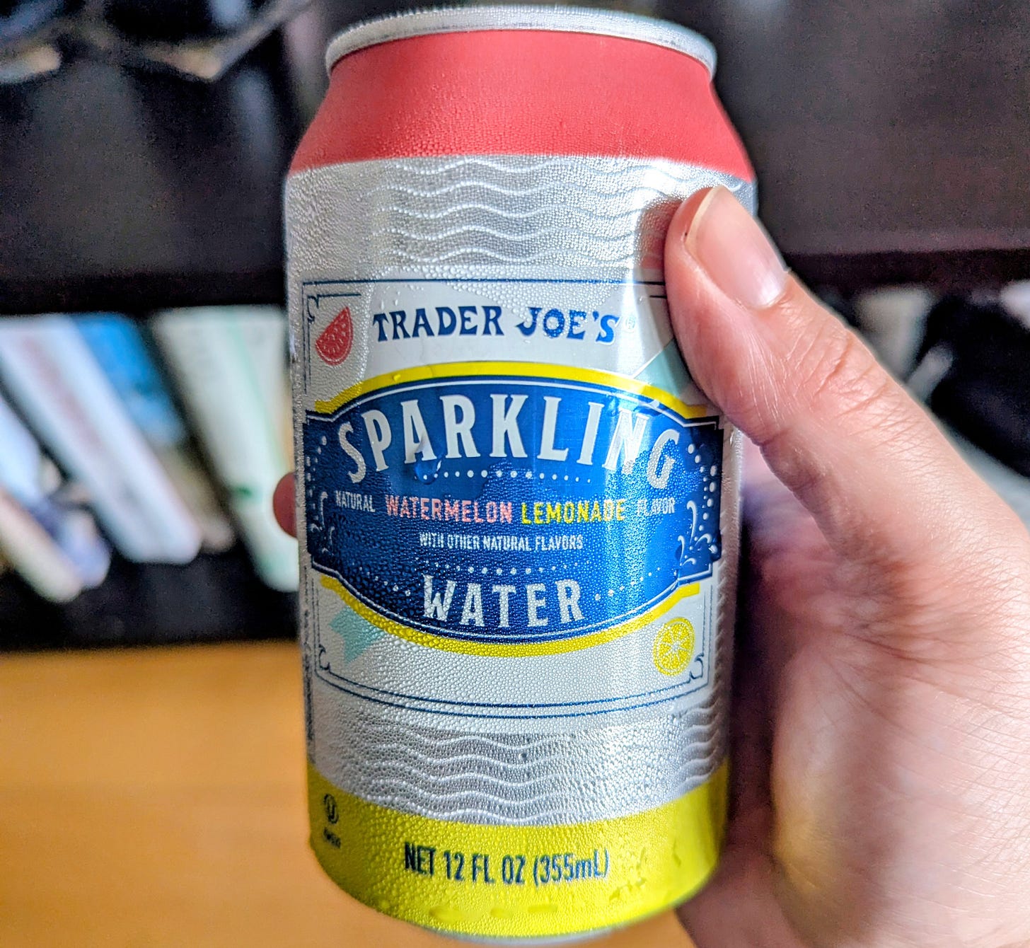 Trader Joe’s Sparkling Water in Watermelon Lemonade Trader Joe’s Sparkling Water in Watermelon Lemonade