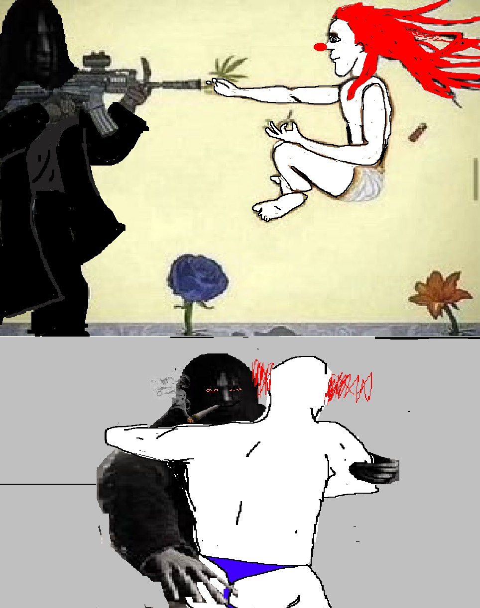 A Dope Clown Comic from Abusive clown stroking his shit aka AbusiveHis91373 on Twitter / X