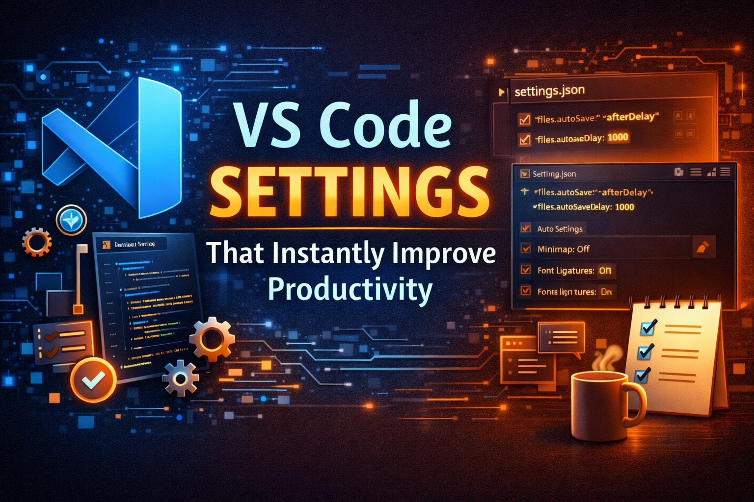 🧠 VS Code Settings That Instantly Improve Productivity