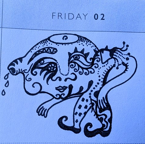 Daily Surrealist Doodles 