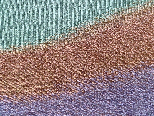 Detail of Woven Walll Hanging at the Kawashima Textile Museum Detail of Woven Walll Hanging at the Kawashima Textile Museum