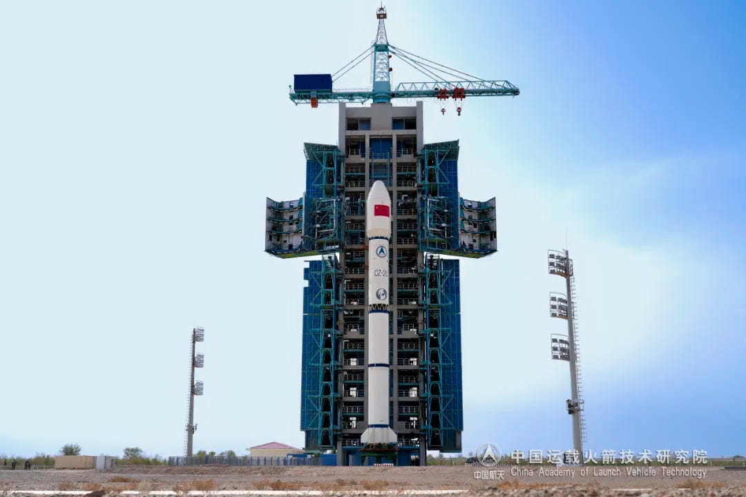 The Long March 2C at Launch Area 4 before its launch mission on September 16th.