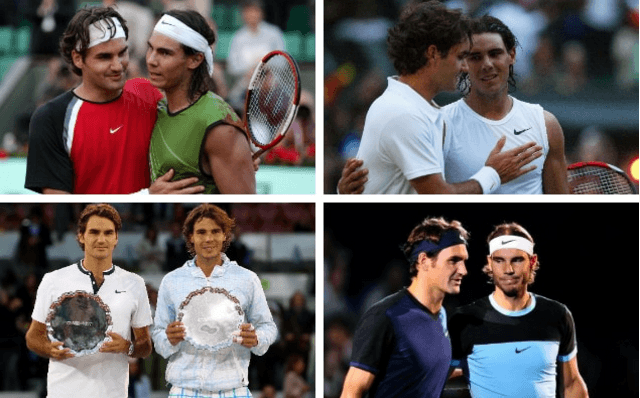 roger federer with rafael nadal through the years roger federer with rafael nadal through the years