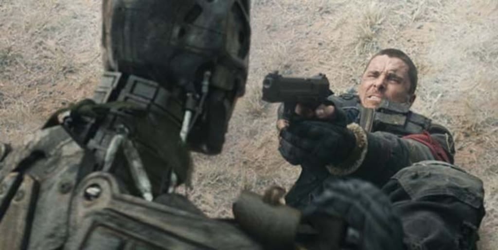 Terminator salvation Christian Bale pistol