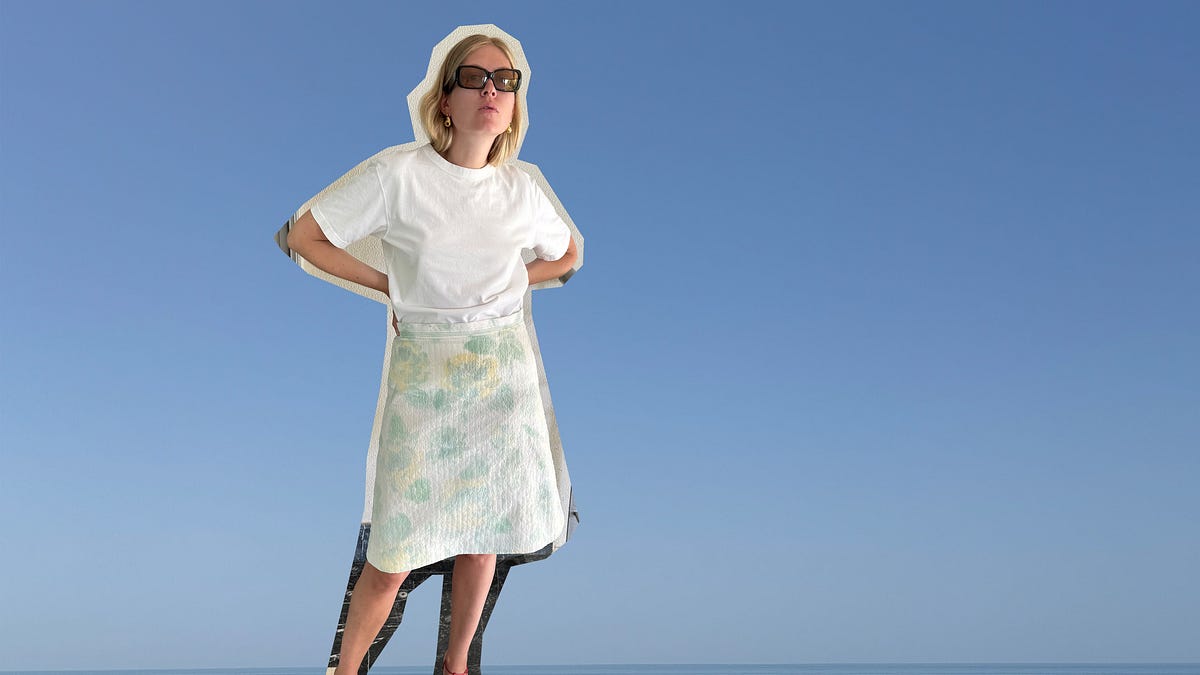 Old Céline on Vacation - Rare Copy by Veronika Korenblum