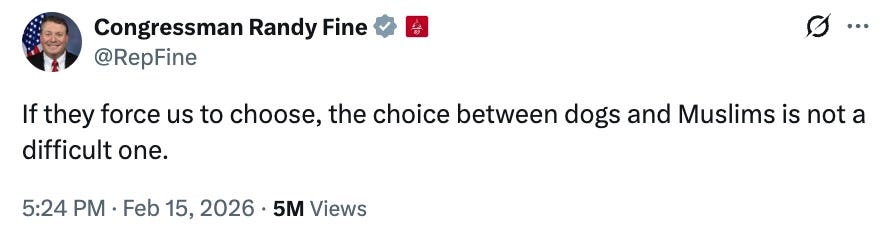 If they force us to choose, the choice between dogs and Muslims is not a difficult one. If they force us to choose, the choice between dogs and Muslims is not a difficult one.